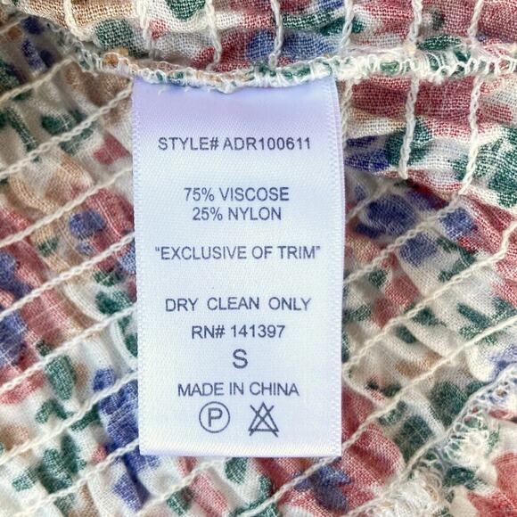 Astr The Label Floral Ruffle Mini Dress NWOT Coquette Summer Date Night Romantic - Picture 15 of 16